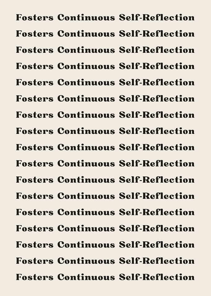 Fosters Continuous SelfRe