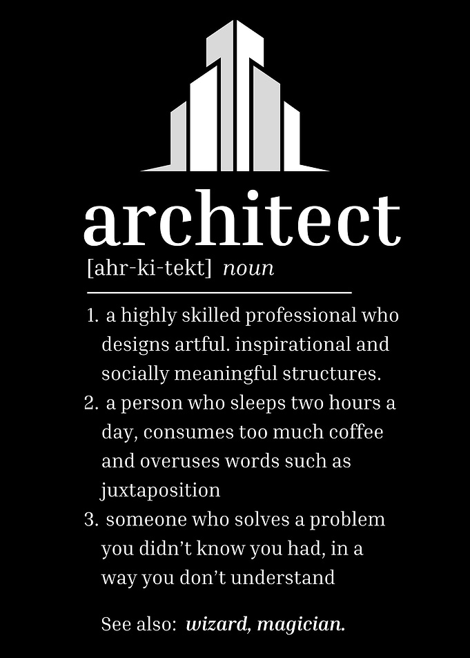 Funny Architect Definition