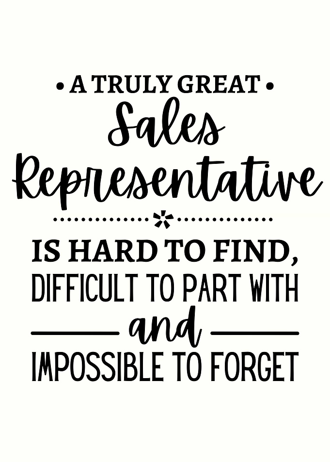 sales representative