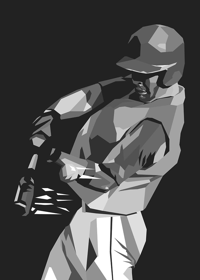 Baseball Pop Art