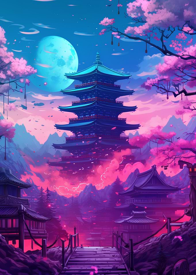 Japanese Traditional neon