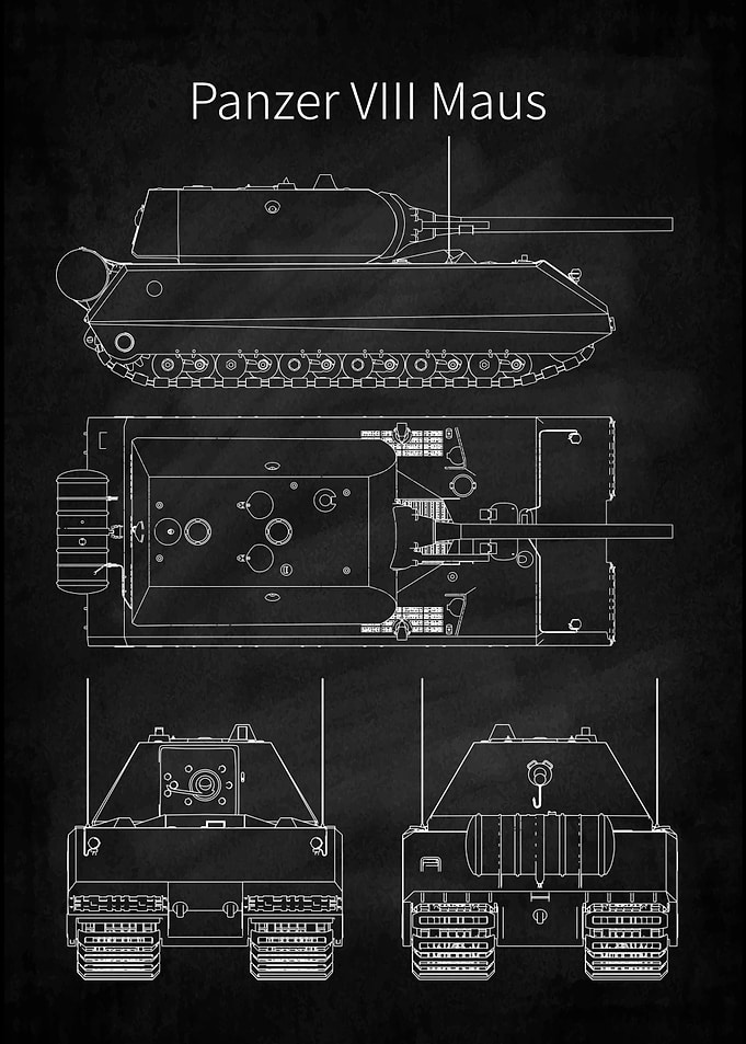 Maus Tank Blueprint