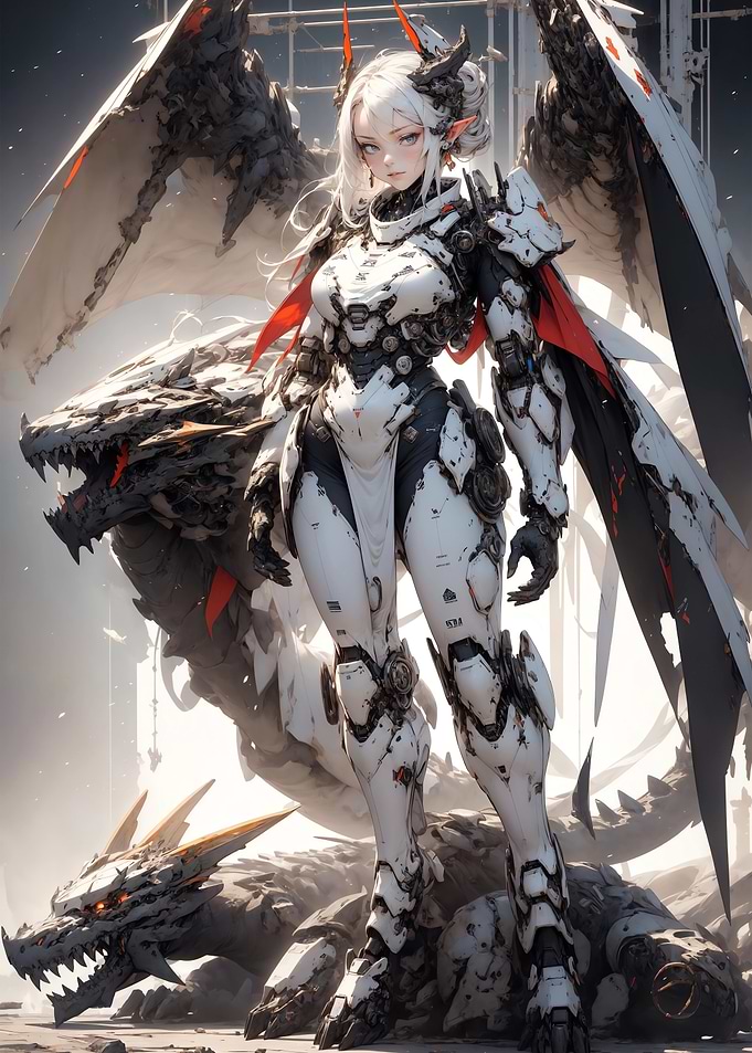 Anime Dragon Girl