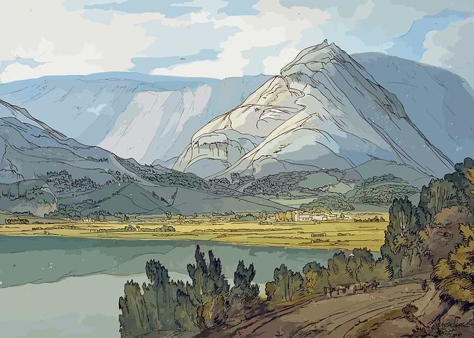 Landscape Mountain View