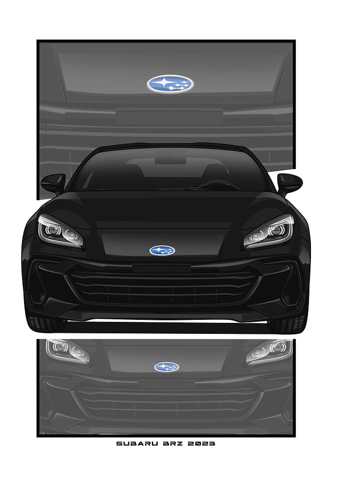 subaru brz black