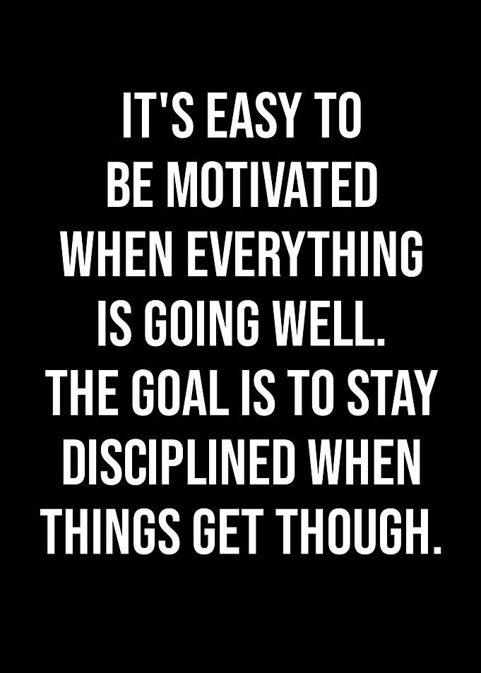 Disciplined quotes