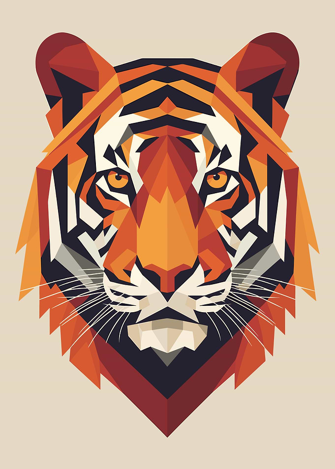 Animal Minimalist Flat Abs