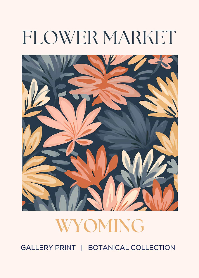 WYOMING flower market