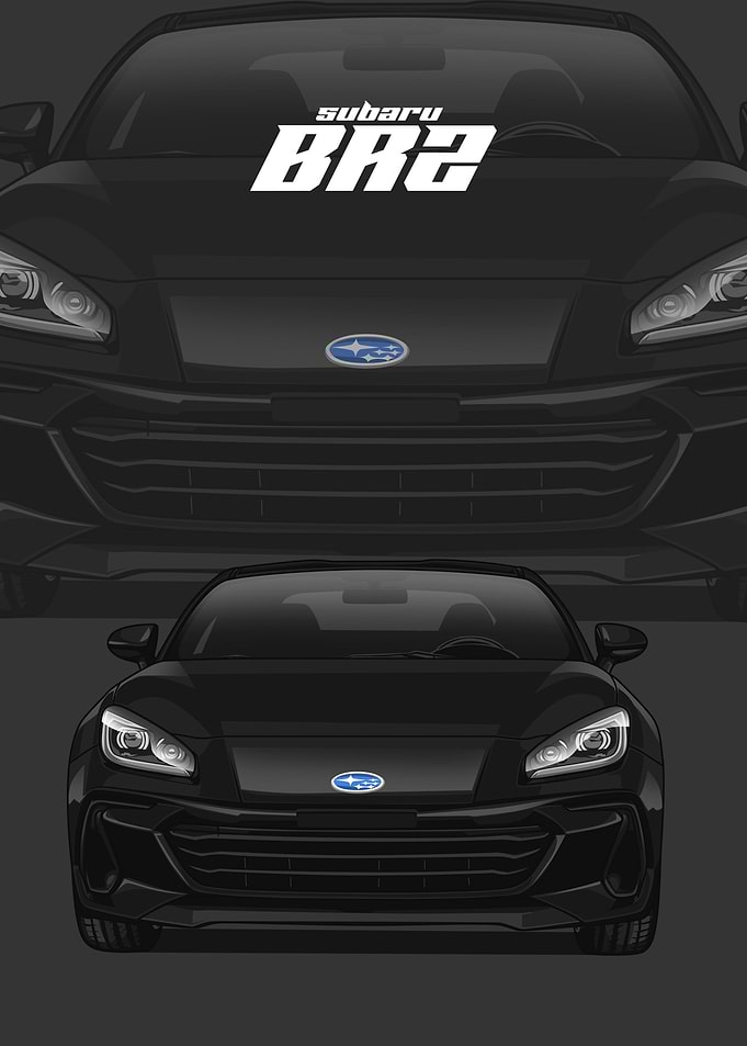 subaru brz black