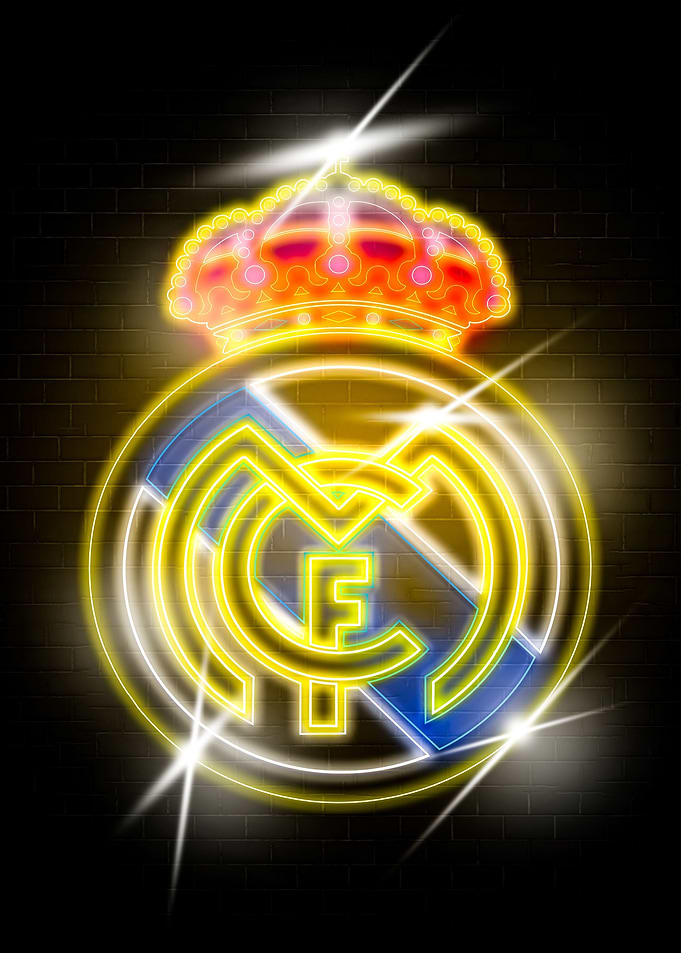 Real Madrid Neon Sign