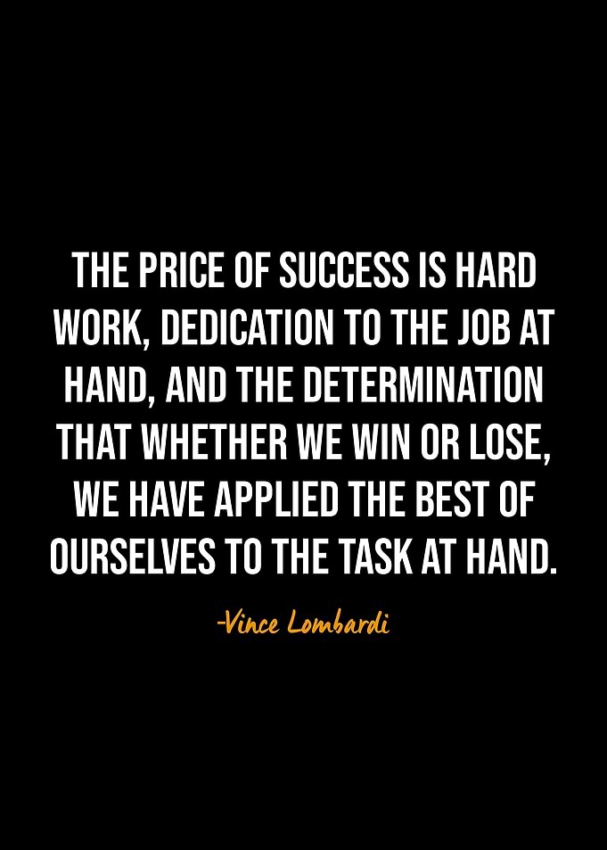 Vince Lombardi quotes
