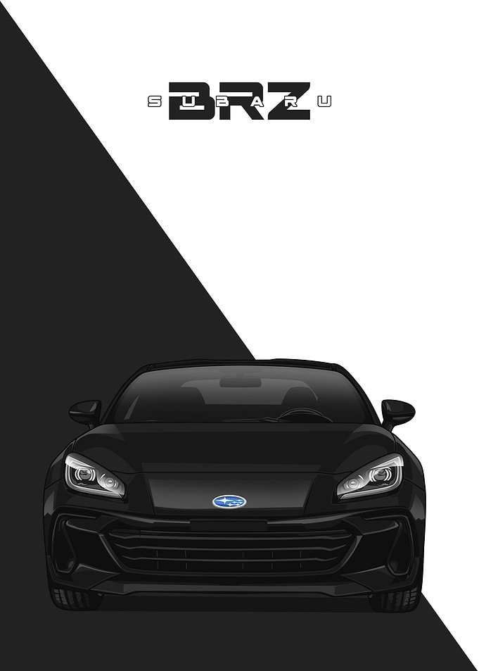subaru brz black