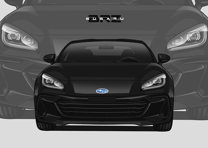 subaru brz black