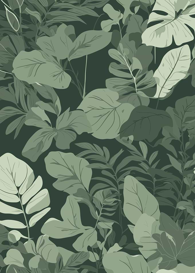 Minimalist Jungle Beauty