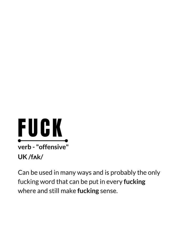 fuck Inspirational Quotes