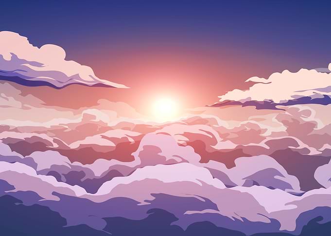 Cloudy Sky Art