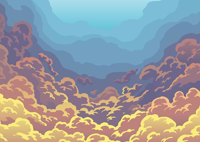 Cloudy Sky Art