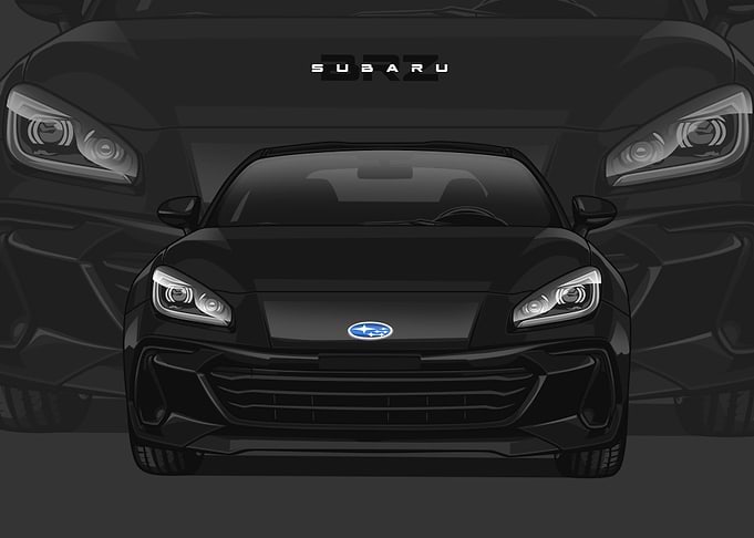 subaru brz black