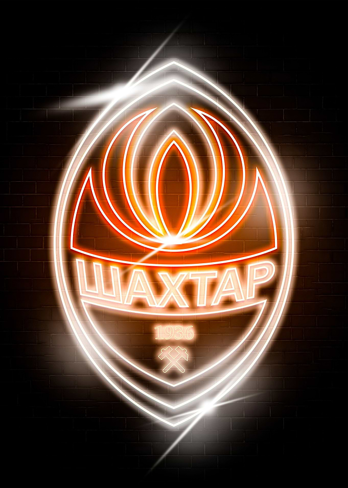 Shakhtar Donetsk Neon Sign