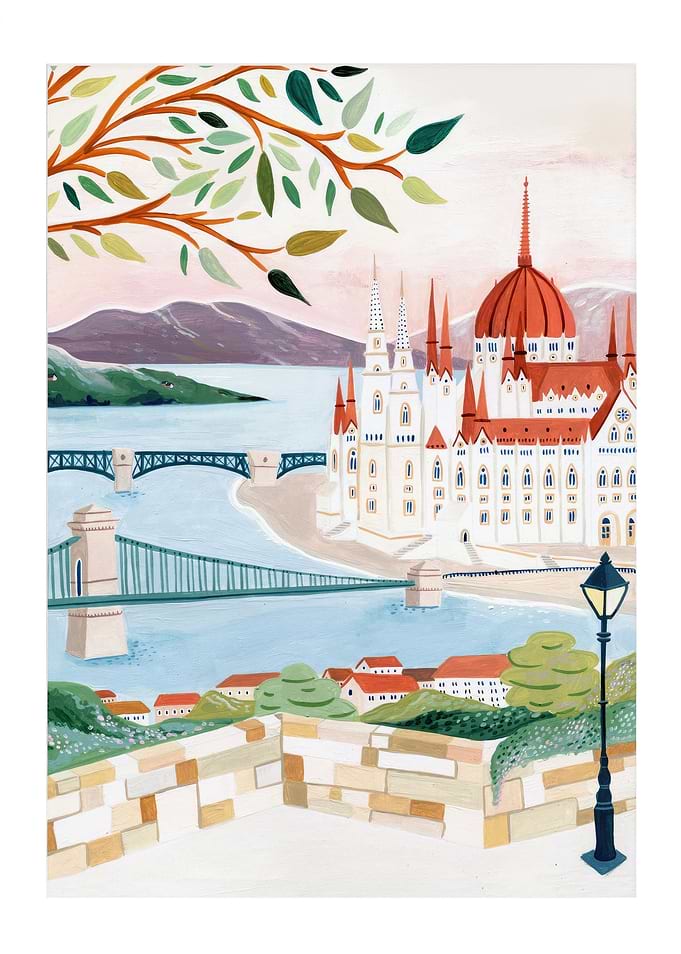 Budapest Hungary Art Print