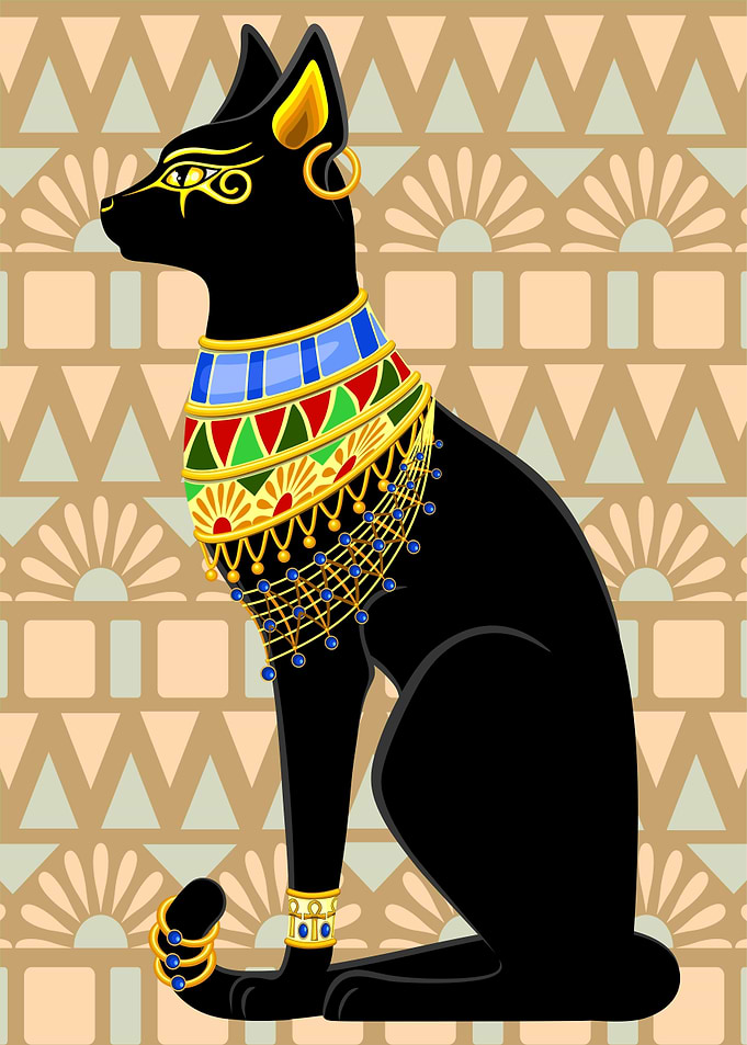 Cat Ancient Egypt Deity
