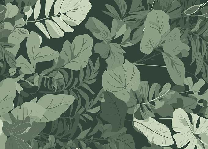 Minimalist Jungle Beauty