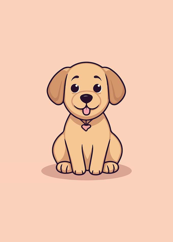 Puppy Vector Illustration