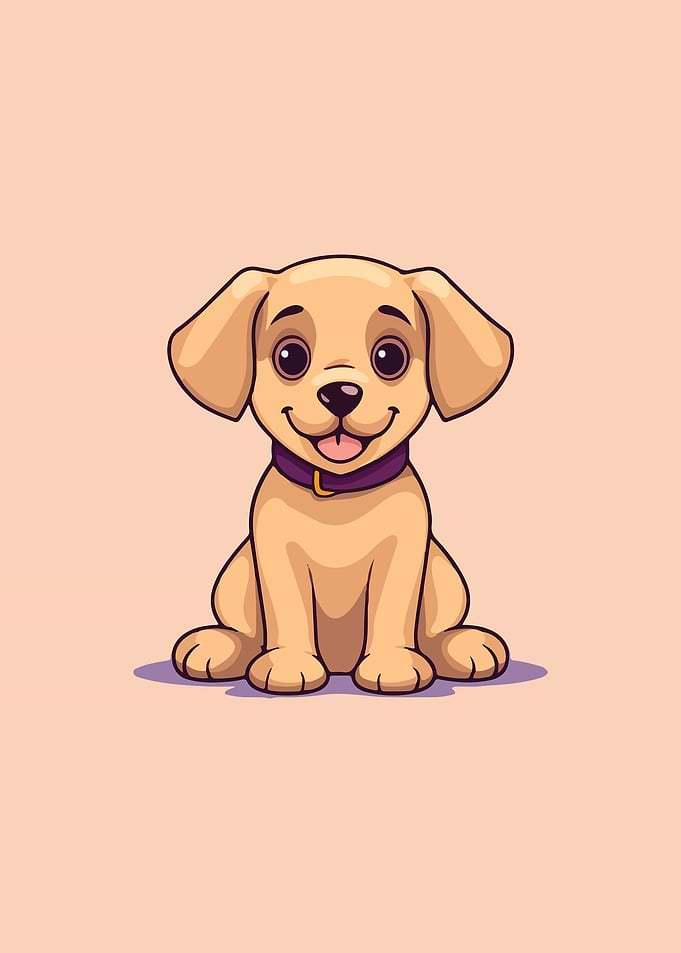 Puppy Vector Illustration