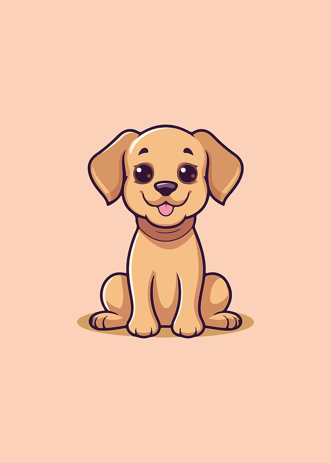 Puppy Vector Illustration