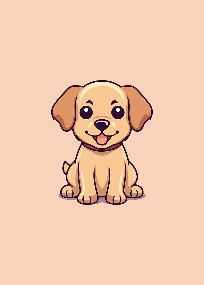 Puppy Vector Illustration