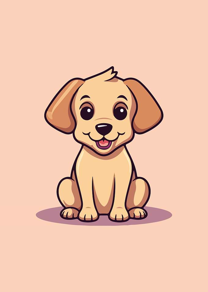 Puppy Vector Illustration