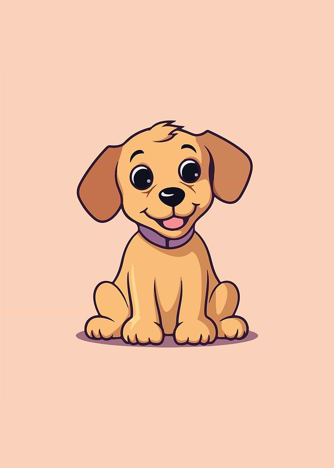 Puppy Vector Illustration