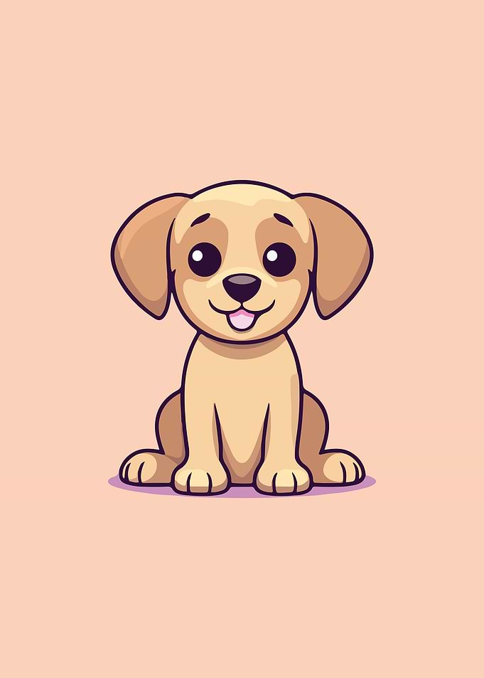 Puppy Vector Illustration