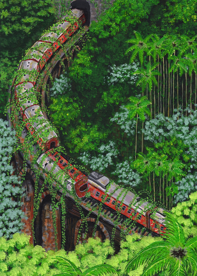 Jungle Greenery Wall Art