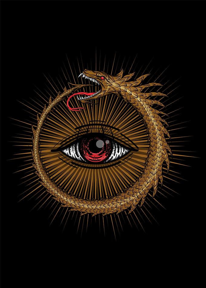 all seeing eye Ouroboros
