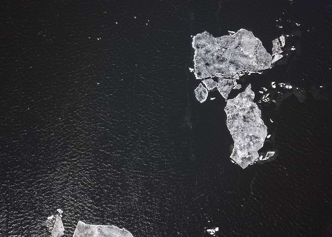 Ice Water Looking