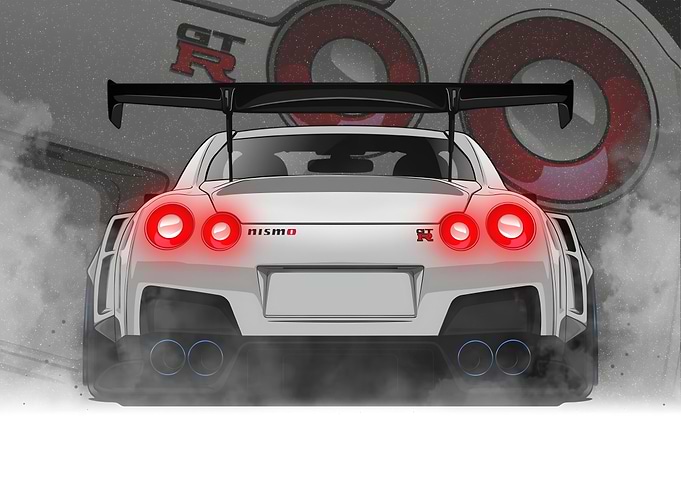GTR R35 BOOTY