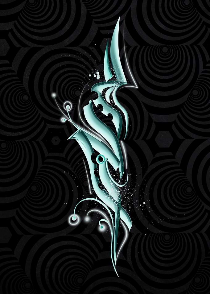 Flash tattoo abstract