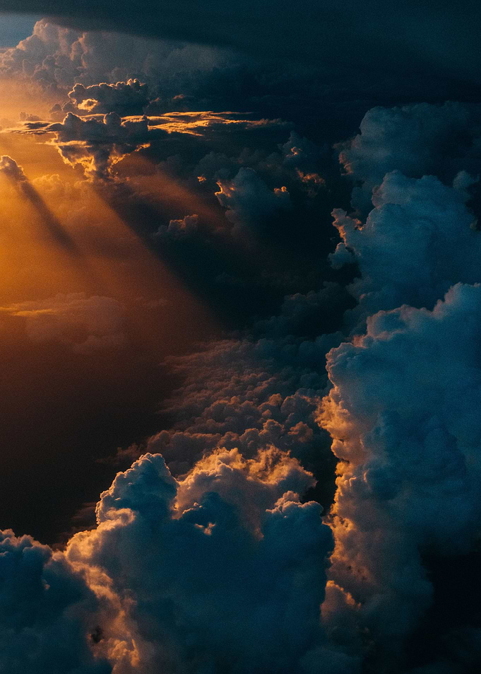 a Storm Into The Sunset