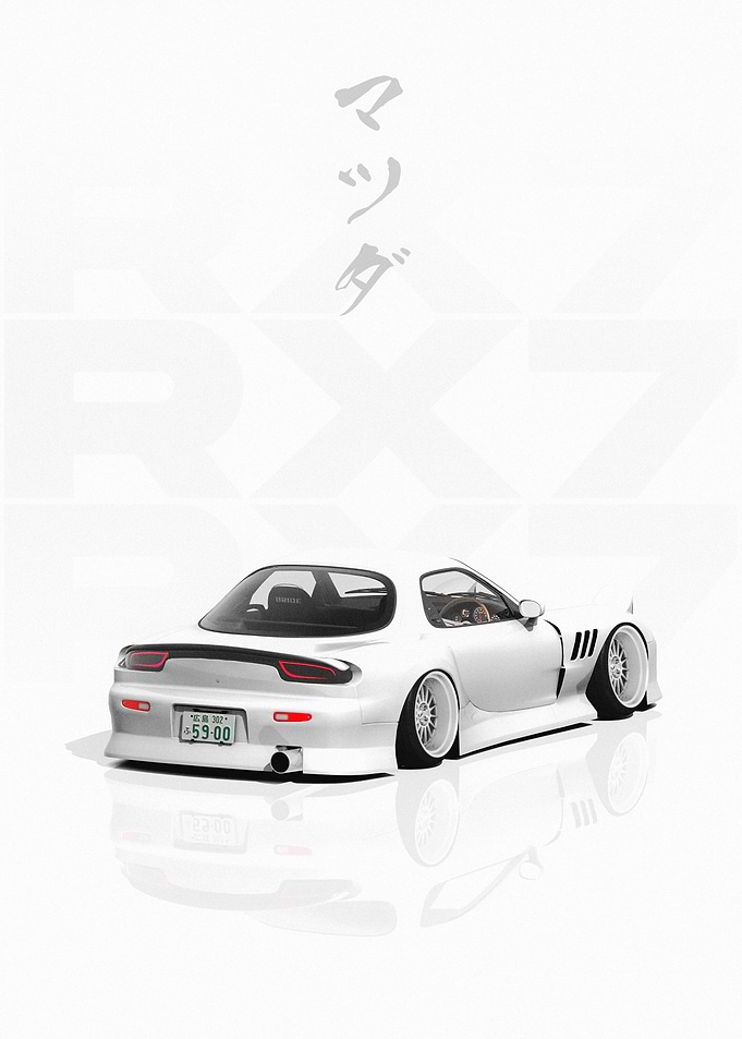 Widebody Mazda RX7 FD