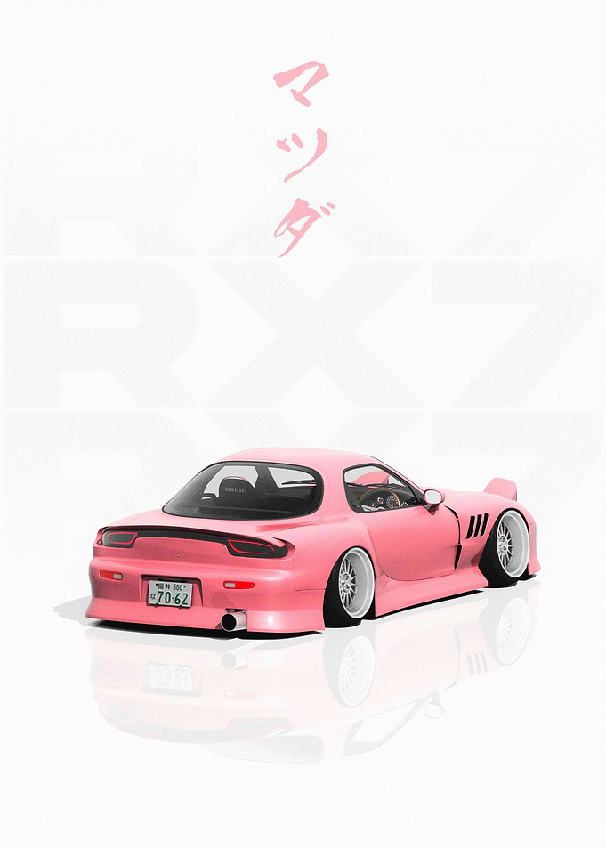 Widebody Mazda RX7 FD