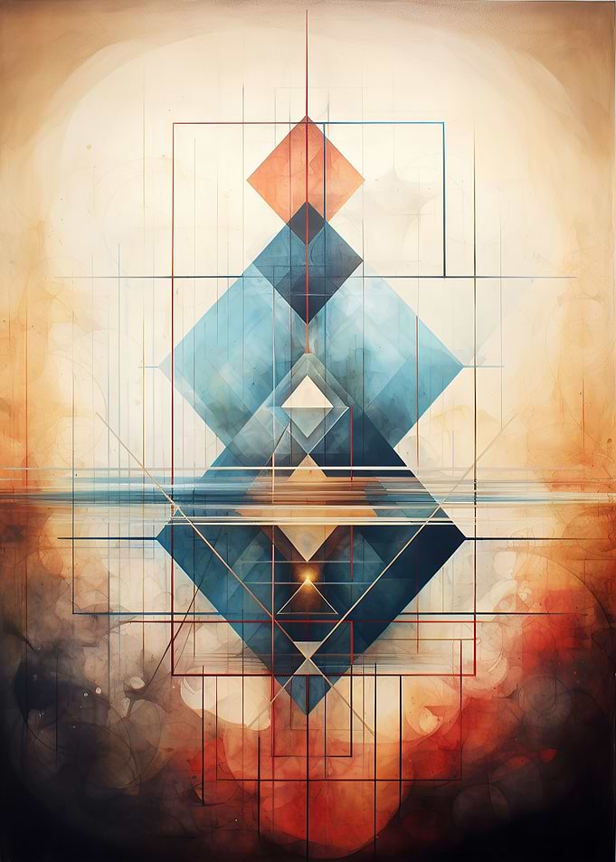 Sacred Geometry Colorful 3