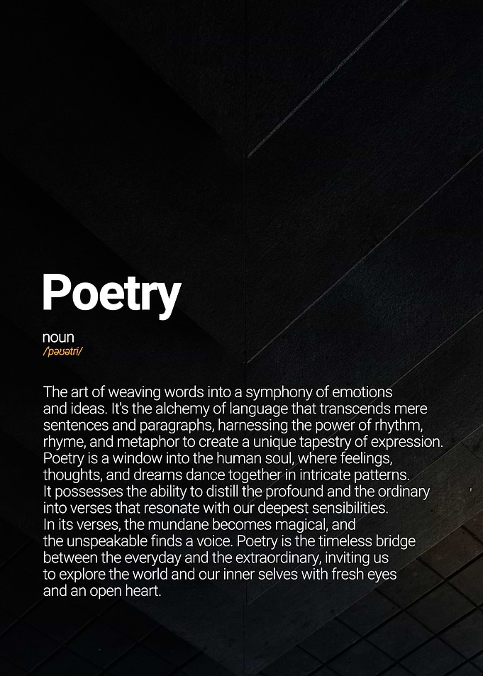 Poetry