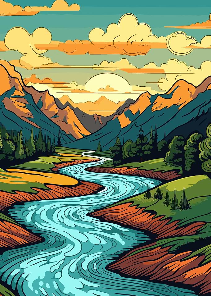 Beautiful Valley Mountain