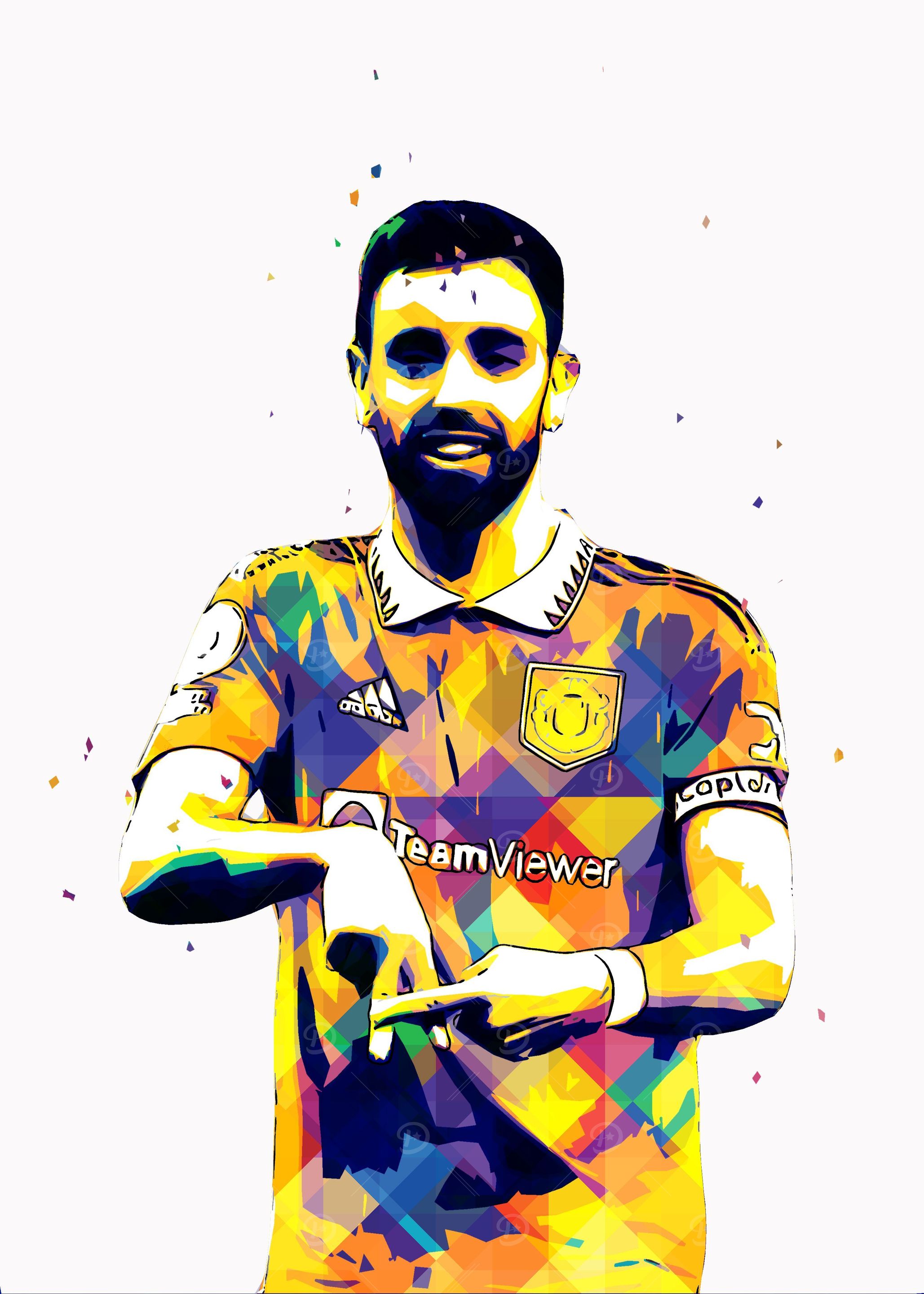 Bruno Fernandes Pop Art