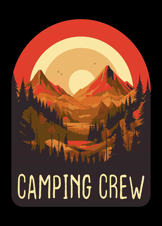 Camping Crew Hiking Camp