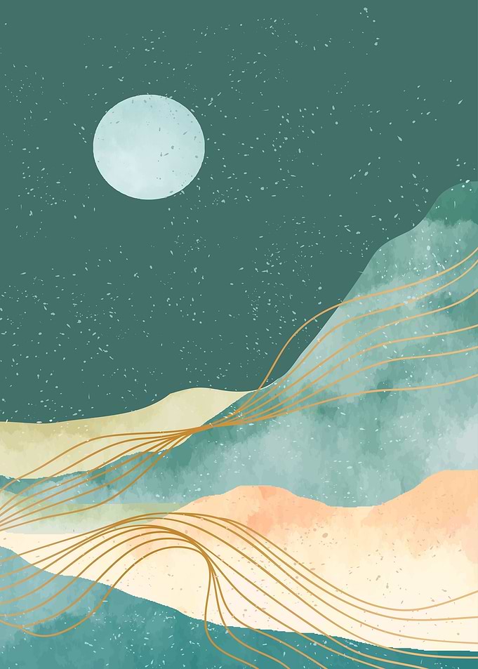 MOUNTAIN ART PAINTING