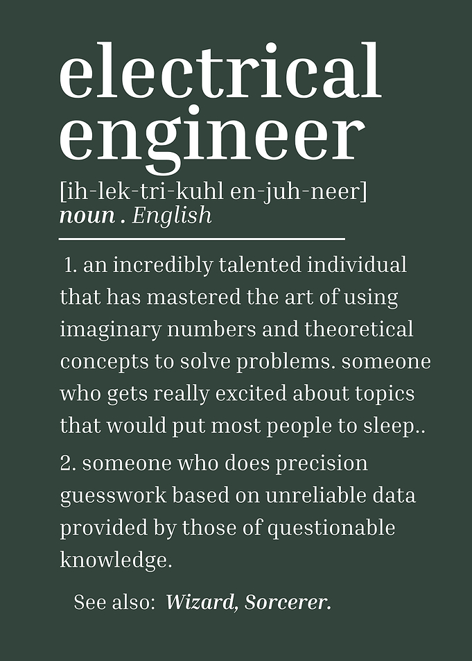 funny Electrical Engineer