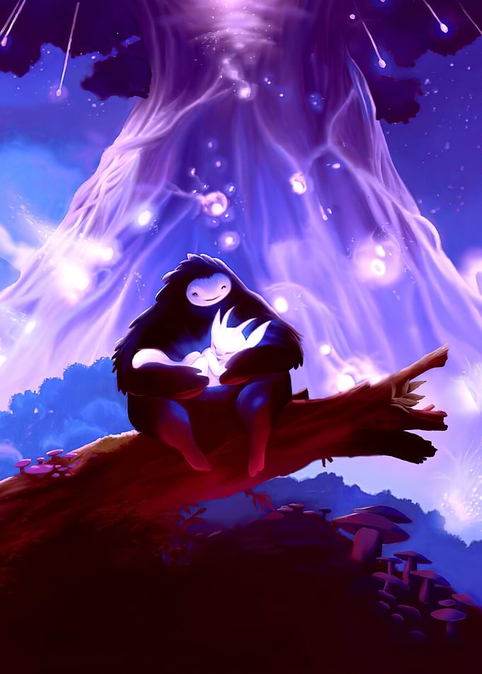 colorful mystical realm