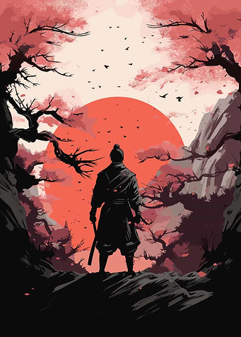 Japanese Samurai Art